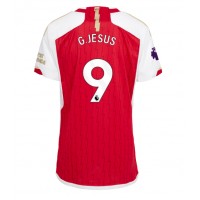 Dres Arsenal Gabriel Jesus #9 Domaci za Žensko 2023-24 Kratak Rukav